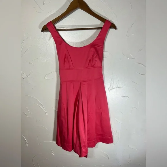 Snap | Dresses | Snap Hot Pink Fit And Flare Party Dress Sz 4 | Poshmark